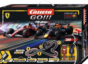 Carrera GO!!! 1/43 - Speed Zone Slot Car Set - 6.3m Long