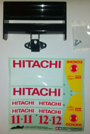 Tamiya - Lotus 107B Rear Wing & Decals