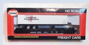 M/Power H/W Flat  Bed  Car  CP HO Scale (box may differ)