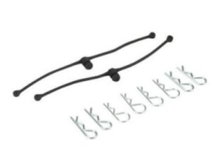 DuBro - Body Clips & Retainers (Black)