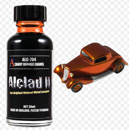 Alclad Airbrush Paint - Candy Orange Enamel (30ml)