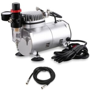 Airbrush Compressor w Pipe/Airbrush Holder