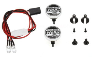LED Spot Lights w Covers and Hardware 2pc