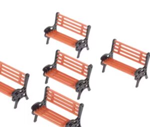 Bench Set 10pc 1:87 scale