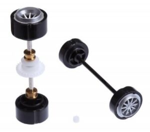 Carrera EVOLUTION COMPLETE FRONT & REAR AXLE FOR NEW F1