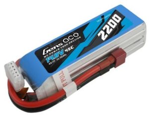 GensAce  2200mAh, 14.8V Lipo Battery (45C)