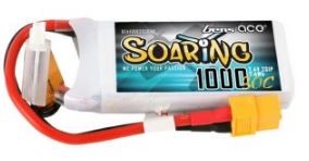 GensAce 1000mAh, 7.4V Lipo Battery (30C)