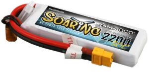 Gensace Soaring 2200mAh, 7.4V Lipo Battery (30C)