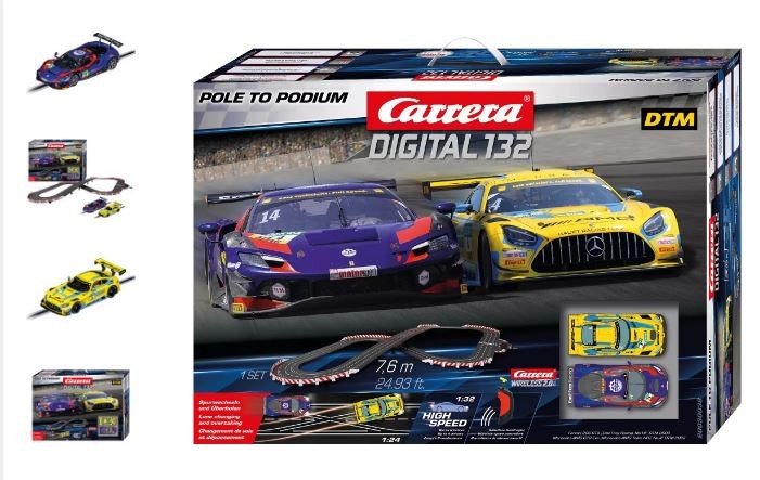 Carrera DIGITAL 1/32 - Pole to Podium 7.6m Set