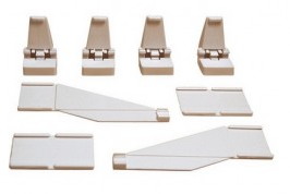 Carrera Guard Rail Supports