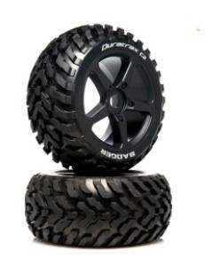 Duratrax Badger 1/8 Truggy Tire C2 Mounted (2pc)