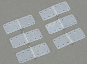 Du-bro Nylon Hinges Small (6pc)