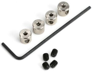 Du-Bro Wheel Collars 1/16" (4pc)