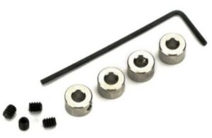 Du-Bro Wheel Collars 5/32" (4pc)