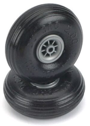 Du-Bro Treaded Lite Wheels 2" (2pc)