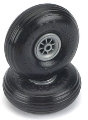 Du-Bro Treaded Lite Wheels 2-1/4" (2pc)