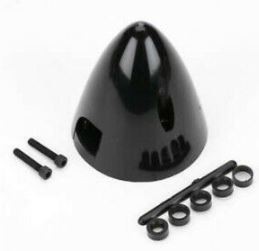 Du-bro Spinner Black 1-1/2"