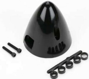 Du-bro Spinner Black 1-3/4"
