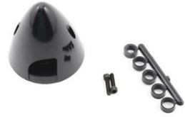 Du-bro Spinner Black 2"