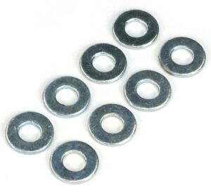 Dubro Flat Washers # 4 (8pc)