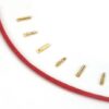 E-Flite Gold Bullet Connector Set 2mm (3pc)