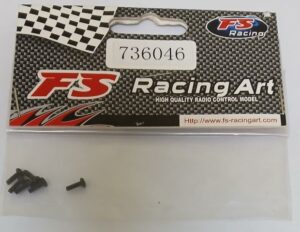 FS Racing Round Cross Machine Screws M2x6mm (6pc)