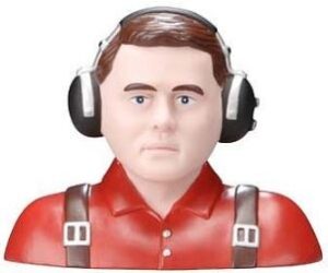 Great Planes Scale Pilot Figure 1/3 Red