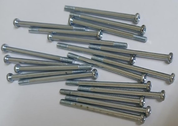 Panhead Shaft Screws 3x43mm (20pc)