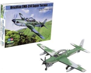 HobbyBoss BRAZILIAN EMB314 SUPER TUCANO Kit 1/48