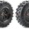 Louise RC CR Rowdy 1.9" Crawler Black Mag/Tyre Set (2pc)