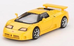 MiniGT Die-Cast  Bugatti EB110 Super Sport Giallo Bugatti 1/64
