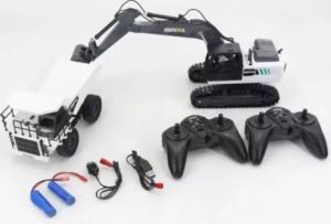 HUINA 1559 Dump Truck + Excavator Combo 1/24