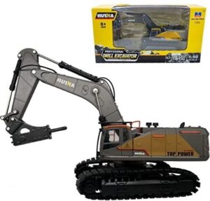 HUINA 1723 Metal Alloy Drill Excavator (1:50 )