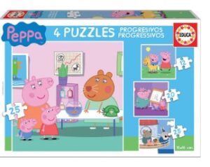 Peppa Pig (12,16,20,25 pc) Puzzle