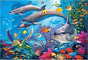 Jigsaw Puzzle - Dolphins 1000pc