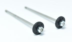 River Hobby Octane XL Rear Shock Shaft & Piston Set (2pc)