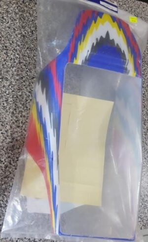 River Hobby Octane XL Red/Blue Body Shell