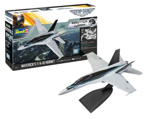 Revell Easyclick Maverick's F/A-18 Hornet Top Gun 1/72