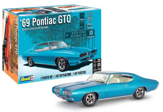 Revell 69 PONTIAC GTO "THE JUDGE" 2N1 KIT 1/24