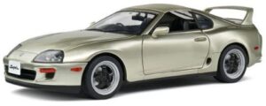 Die-Cast - TOYOTA SUPRA MK4 TARGA QUICKSILVER (1/18)