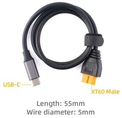 SC100 USB-C to XT60 Adapter Cable