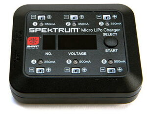 Spektrum S63 Micro 6-port DC/USB 1S LiPo Smart Charger