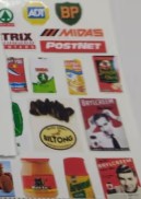 Shop Signs  3 Stickers (images may differ)