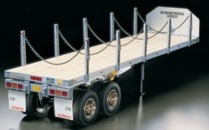 Tamiya Flatbed Semi-Truck Trailer Kit 1/14