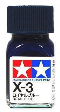 Tamiya X-3 Royal Blue Enamel (10ml)