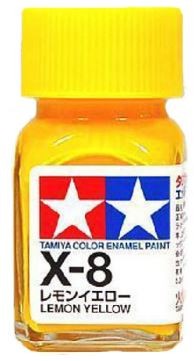 Tamiya X-8 Lemon Yellow Enamel (10ml)