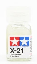 Tamiya X-21 Flat Base (10ml)
