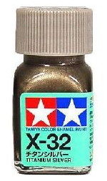 Tamiya X-32 Titanium Silver (10ml)