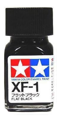 Tamiya XF-1 Flat Black Enamel (10ml)