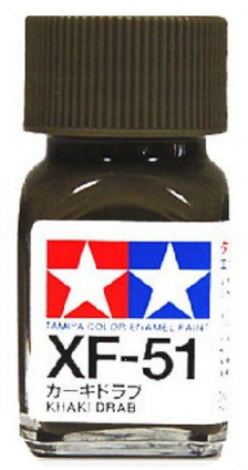 Tamiya XF-51 Khaki Drab Enamel (10ml)